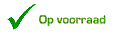Op Voorraad (Levertijd 1 Dag)